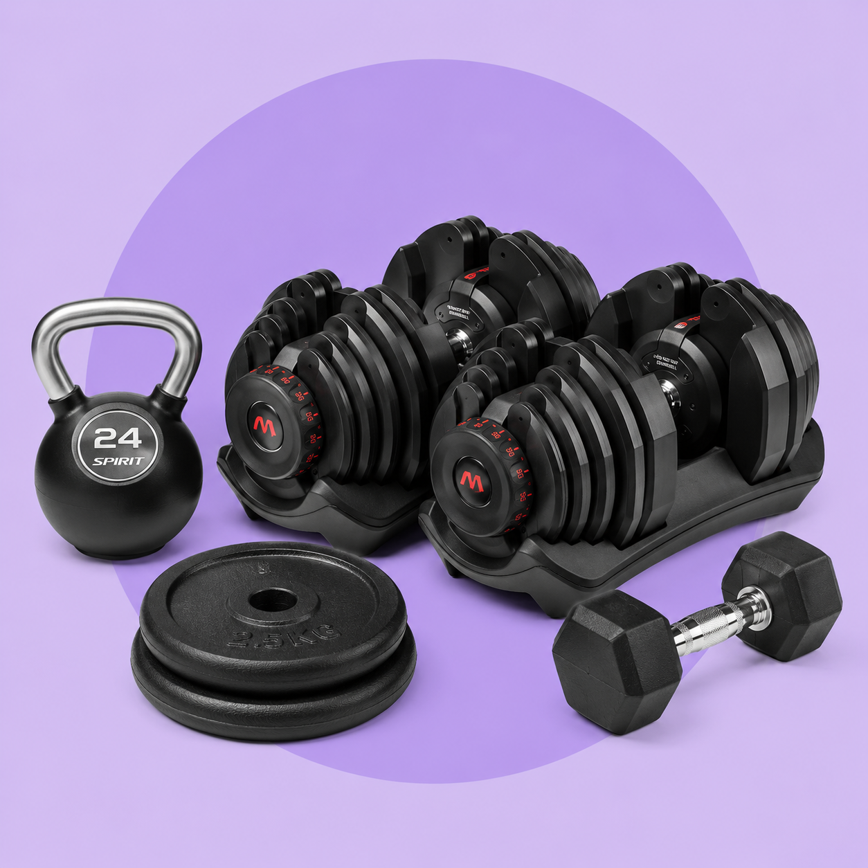 A selection of home gym equipment reviewed on HomeFitnessReviews
