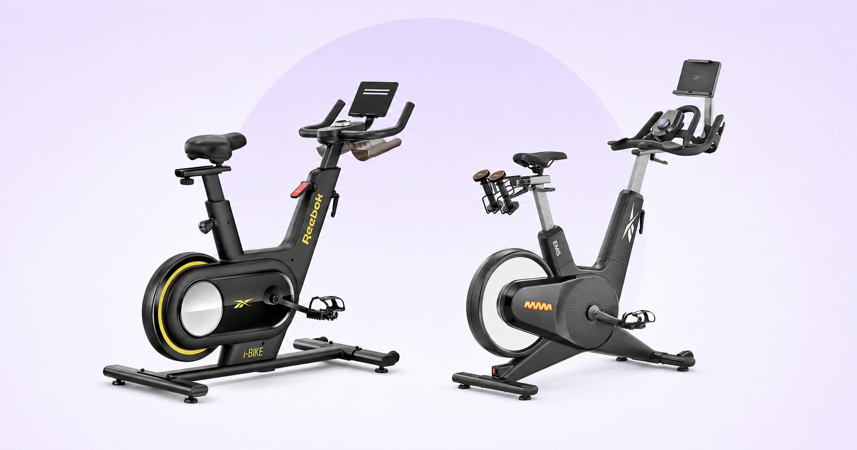 The Reebok Z-Tech Sprint and i-Bike connected exercise bikes compared