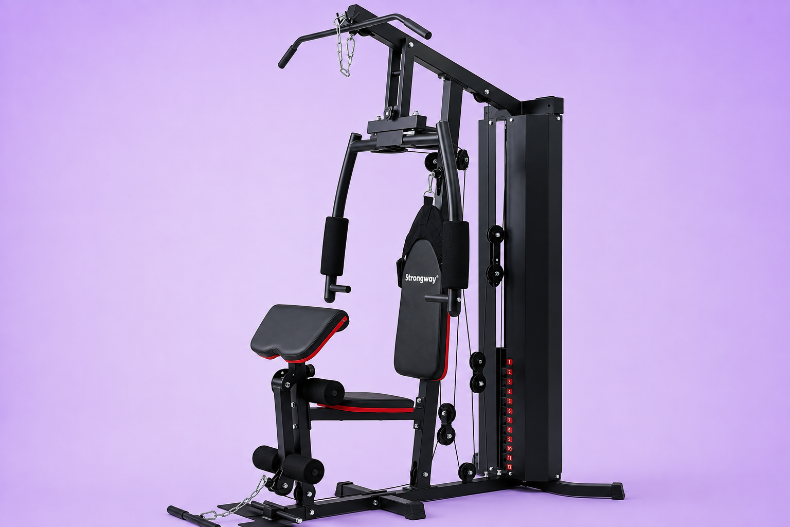 Strongway Dual Pulley System cheap multi gym