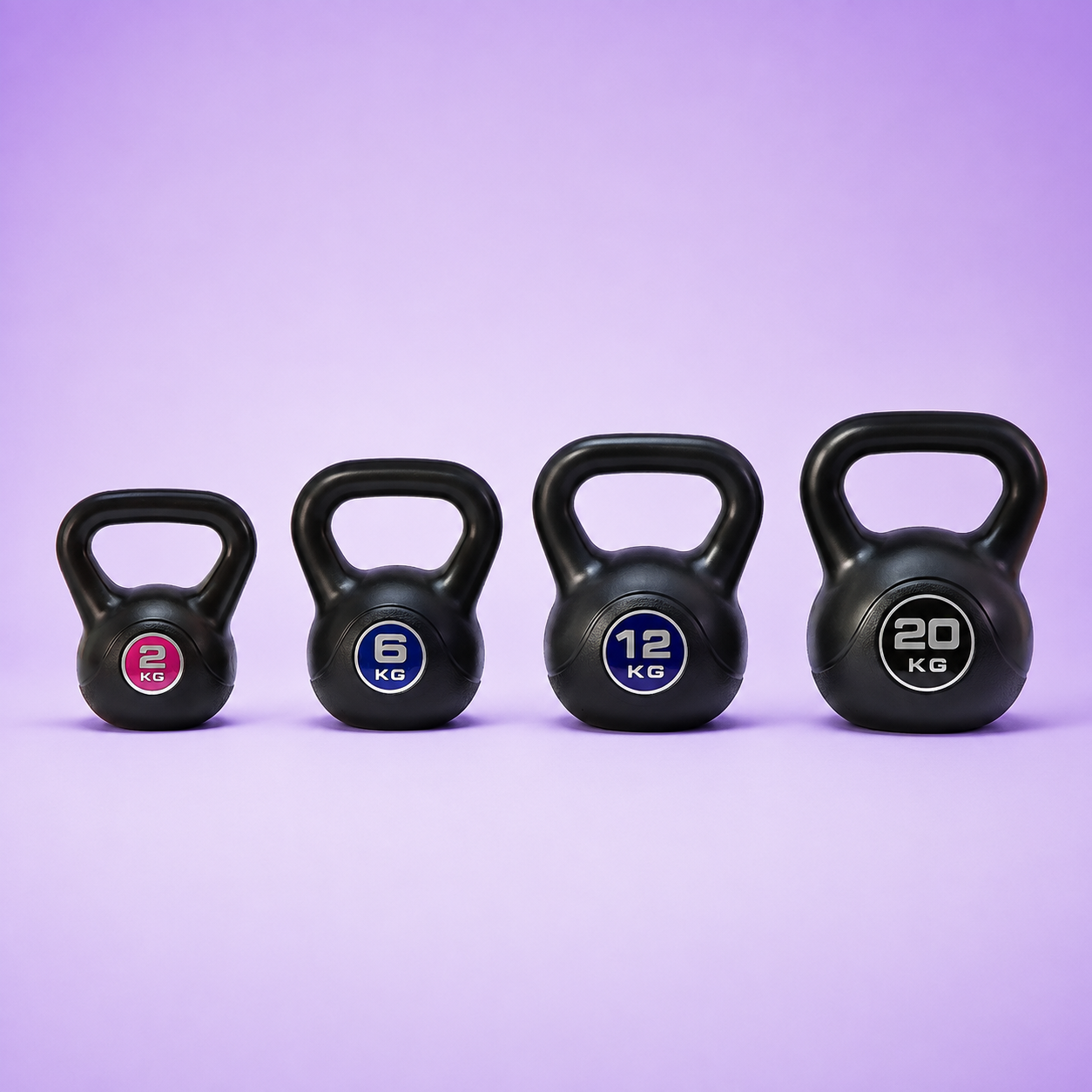 Fuel Fitness Vinyl Kettlebell 16kg