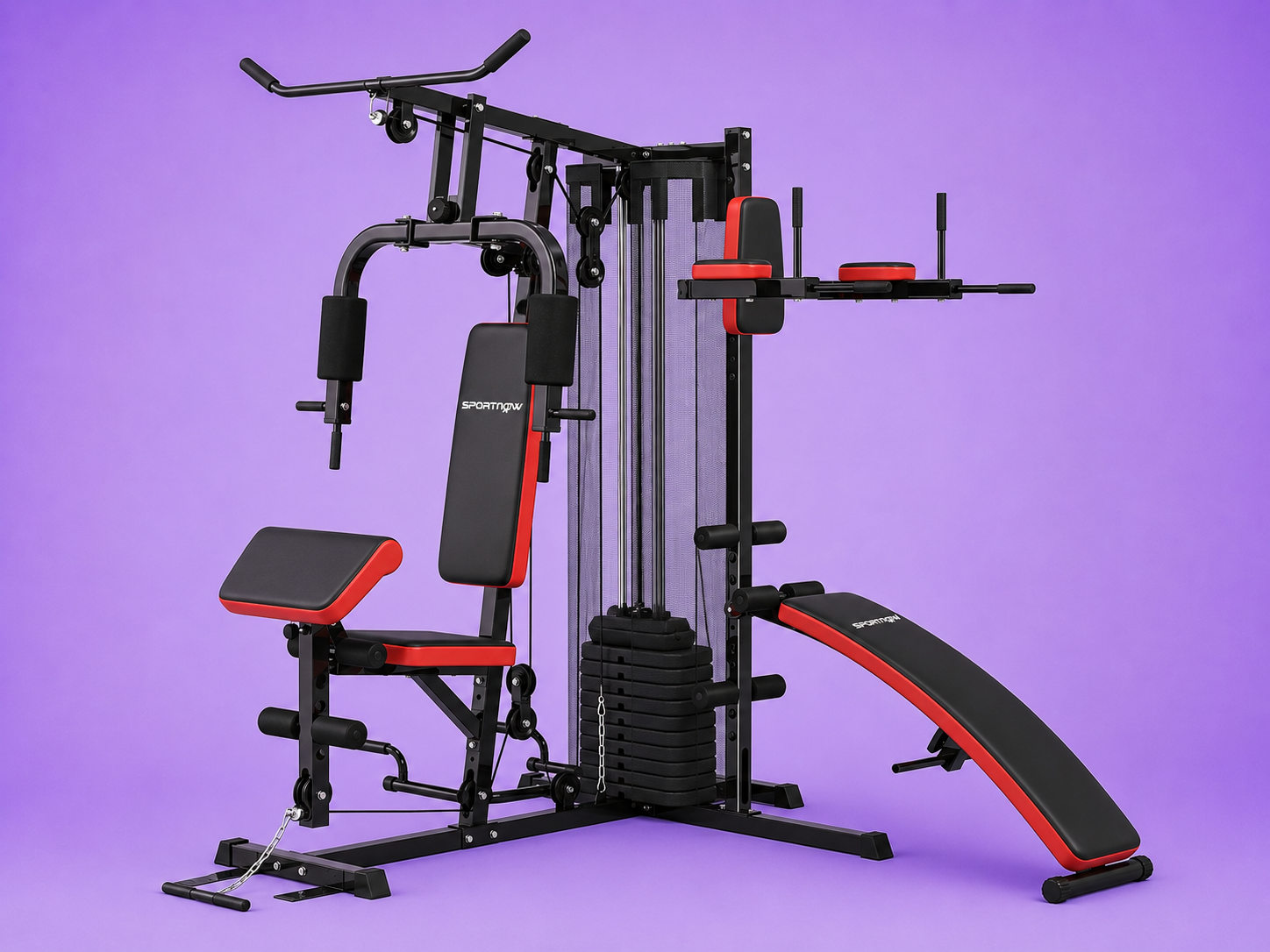 SPORTNOW Workout Station cheap multi gym