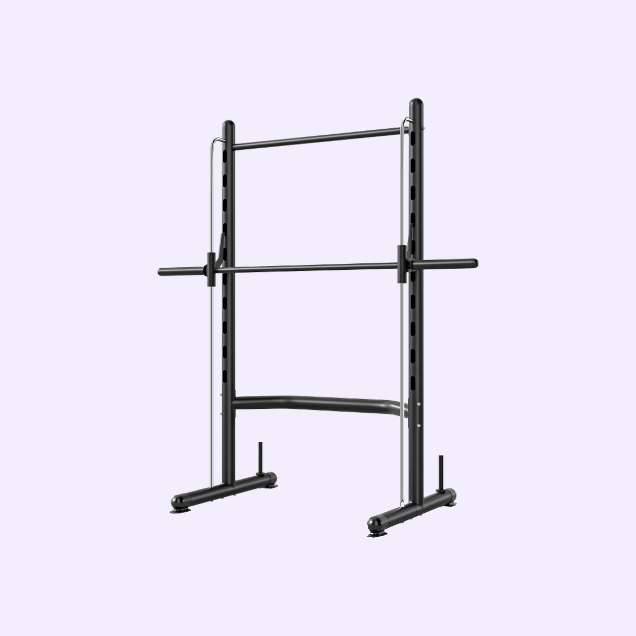 HOMCOM half-rack with pull-up bar